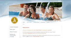 Desktop Screenshot of limes-therme.de